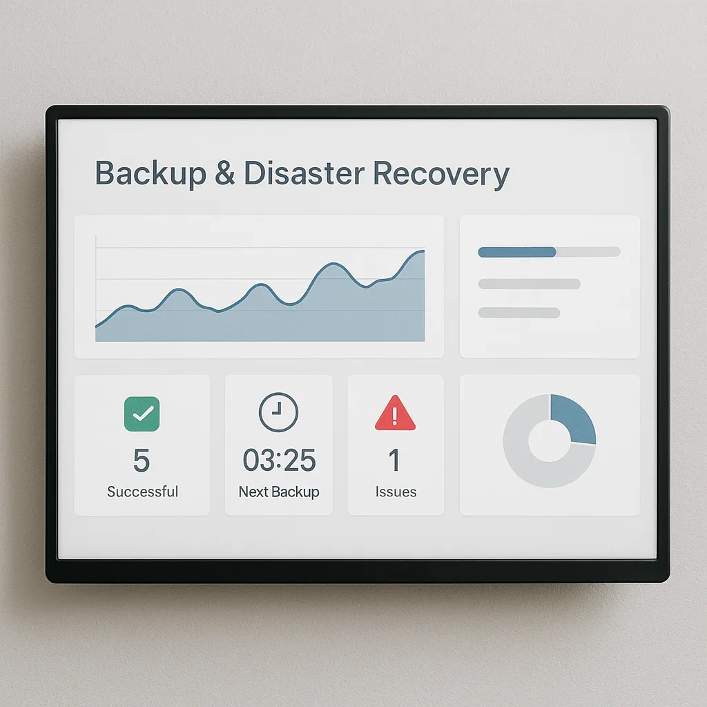 Backup and disaster recovery automation example