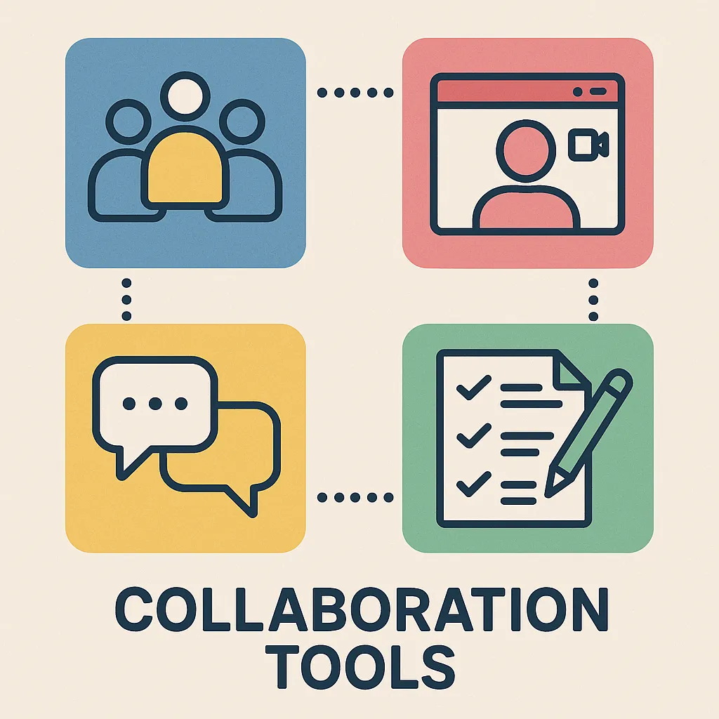 picture representing collaboration tools.