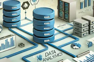 A picture of data storage units processing information.