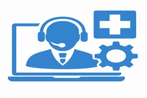 Advanced IT management for hospital networks, servers, and compliance.
