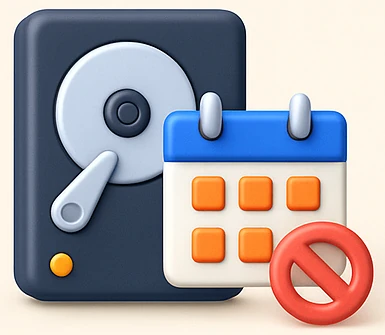 An icon to represent Offline backup retention.