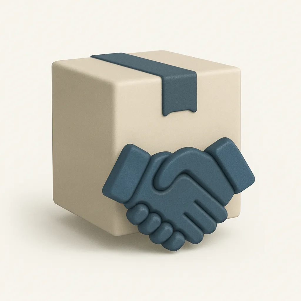 Image to represent agreement to buy and sell.