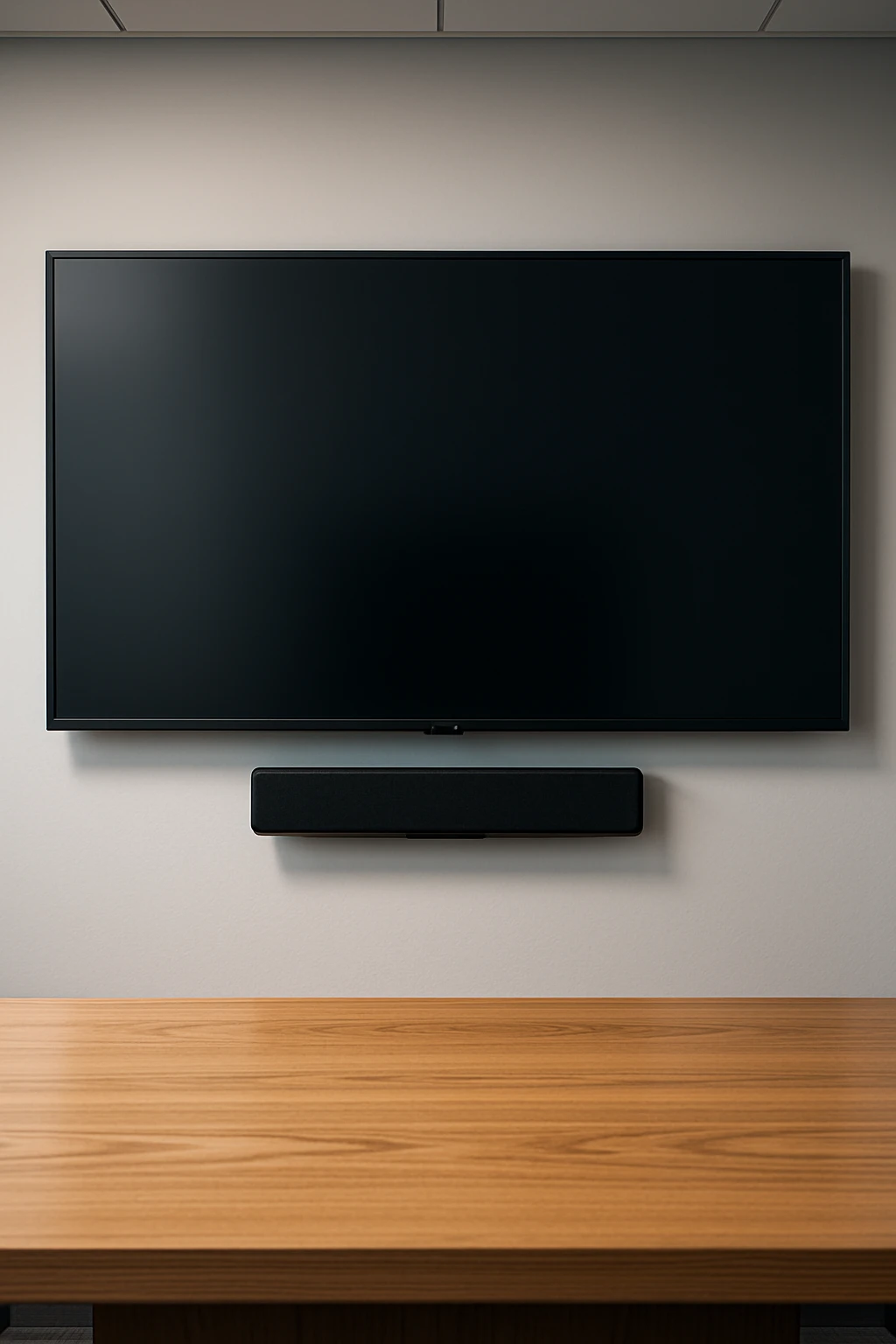 Image of a Digital Display mounted on the wall.