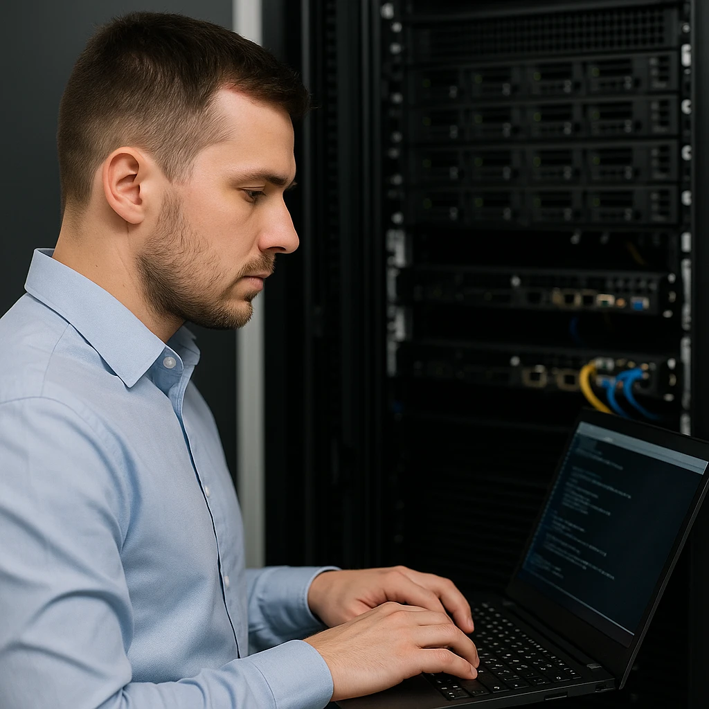 System administrator managing WAMP and IIS web servers