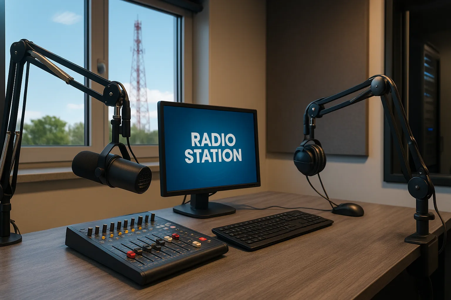 Image representing IT support for Radio Stations